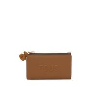 Small wallet with zip closure.