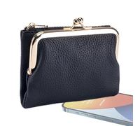 Small Wallets,Portable Coin Purse Leather Clutch | Change Wallet with Zipper Pocket, Credit Card Case for Cards, Changes, Coin