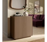 Small Walnut Fluted Sideboard - Hazel