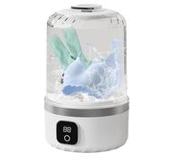 Small Washing Machine,Compact Baby Clothes Washer Machine Rechargeable - Noiseless Clothing Cleaning Tool for Camping Dorm Apartment Travel Hotel
