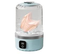 Small Washing Machine,Compact Baby Clothes Washer Machine Rechargeable - Saves Space Clothing Cleaning Tool for Camping Travel Apartment Business Trip Dorm