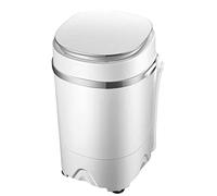 Small Washing Machine Compact Laundry Machine with Drying Bucket and Drain Pipe 3.8kg Capacity Portable Clothes Washer Suitable for Socks Underwear and Other Small Clothes