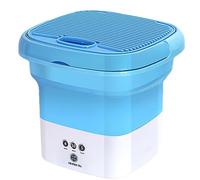 Small Washing Machine Portable, Washer Machine, for Apartments, Dorm, Camping, RV, Travel Laundry (Color : Blue)