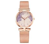 Small Watch for Women Quartz Watch Ms. Wristwatch Clock Business Date Casual Watch (Purple, One Size)