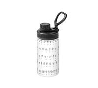 Small Water Bottle 12 Oz Sign Language Alphabet -Reuasble Stainless Steel Vacuum Insulated Wide Mouth Water Bottle For Travle Sports