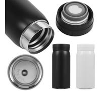Small Water Bottle for Handbag 200ml Mini Insulated Water Bottle Stainless Steel Vacuum Flask Leakproof Pocket Mug for Hot and Cold Drinks Small Travel Drinks Bottles for Travel