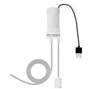 Small Water Pump - USB Electric Self-Priming Siphon, Portable Aquarium & Pond Transfer Kit, 10x3.5cm Compact Size + 5V2A Power Input, Durable Silicone & PP Hardware - for RV & Garden (Easy Setup)