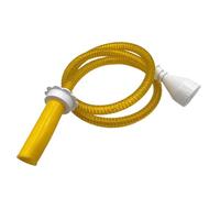 Small Water Saving Shower Hose Easy Carry Flexible ABS Tubing General Easy Installation for Bathroom Faucet Use High Pressure Resistant Shower Hose
