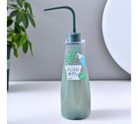 Small Watering Can 480ml - Curved Spout Watering Can for Succulents, Indoor Plants, Herbs, Seedling - Leak-Proof Squeeze Bottle (Green)