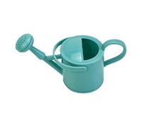 Small Watering Can for Kids, Mini Plastic Plant Watering Can with Long Spout, Sprinkling Kettle Bucket Small Tin Flower Pots for Indoor Outdoor Gardening (Green)