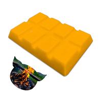 Small Wax MELT BAR - Snap Tart Handcrafted Soy Wax Vegan Long Lasting Highly Scented Handmade Wax Melts (Crackling Log Fire)