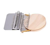 Small Weaving Loom, Speedweve Type Weave Tool Wooden Darning Loom Weaving Repair Tool DIY Darning Machine for Mending Jeans Socks (14 Hooks)