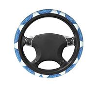 Small Whale Swimming Rubber Steering Wheel Cover - Non-Slip Universal Car Accessory Without Inner Ring.