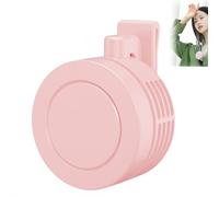 Small Whirlwind Clip Waist Neck Fans,Portable Silent Mini Bladeless Electric Fan,Adjustable 3 Speed Rechargeable Suspended Waist Fans,Bladeless Fan Battery Powered Clip 360 Degree