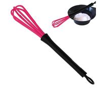 Small Whisk - Whisks for Cooking | Comfortable Grip Kitchen Wisk Wire Whisks | Milk and Egg Beater Blender | Heat Resistant Kitchen Whisks | Whisk Egg Stirrer for Mixing Cooking Baking Hot Chocolate