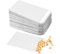 Small White Envelopes 100 Pcs, Self-Adhesive Seed Packets Coin Envelopes Mini M