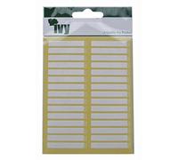 Small White Labels 5mmx35mm