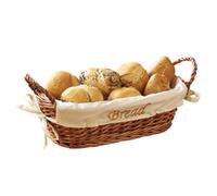 Small Willow Bread Basket with Cream Lining | Orla