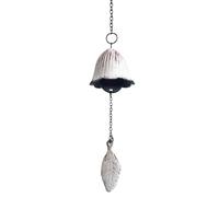 Small Wind Chime - Japanese Lucky Wind Chime | Neutral Zen Decoration Made of Metal for Garden, Balcony, Indoor and Outdoor Japanese Bless Small Wind Chimes Lucky Wind Chimes Winds