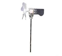 Small Wind Power Generator Teaching Tool for Schools - Vertical Windmill Model for Physics Experiments - Low Wind Start DIY Assembly Kit Red