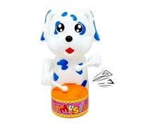Small Wind-Up Rabbit Toy - Drumming Mechanical Animal | Clockwork Party Bag Fillers & Birthday | Preschool Carnival Prizes for Classroom Rewards