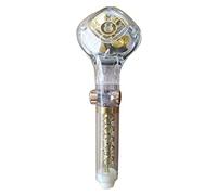 Small Windmill Handheld Shower Bathroom Turbocharged Shower Detachable Shower for Head with On/Off More Water Saving Shower Head Wall Mount High Pressure Handheld