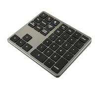 Small Wireless Keyboard - Compact Layout 35, Mechanical Typing | Mini Portable Keyboard, Quiet Portable Controller, Office Keyboard (Perfect for PC, Gaming, Study, Viag