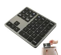 Small Wireless Keyboard, Portable Wireless Keyboard, Compact 35-Key Mechanical Keyboard - Uses the Quiet Portable Compact Keyboard for Efficient Typing of Personal