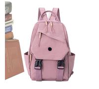 Small Women Backpack - Student Shoulder Bag - Large Capacity Casual Shoulder Bag, Waterproof Travel for Nurse Mom Girl, pink, Refer to description