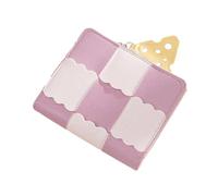 Small Women Purse Fashion Coin Pocket Zipper Purse Travel Credit Card Pocket Change Key Pouch, Pink, see description, See description