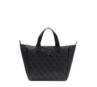GUESS shoulder bag Follie Small Tote Bag Coal Logo dark grey