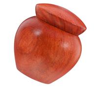 Small Wood PET Urn Memorial Jar for Dog and Cat Ashes | Versatile Coin Storage, Brown Wooden Keepsake Box, Home Decor Use, Adult Suitable, Jar Shape