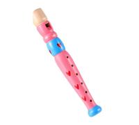 Small Wooden Recorders For Toddlers Colorful Flute for Kids Learning Rhythm Musical Instrument Sealive Baby Early Education Music&Sound Toys for Preschool Child (Random Color)