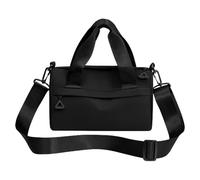 Small Workout - Waterproof Zipper Fitness Bags | Portable Lightweight Cross Body Outdoor Workout Bags for Hiking, Running, Camping, Black, Consulte la descripción, See description