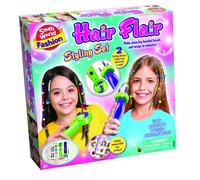 Small World Hair Flair Styling Set Beaded Braid Device Childrens Fashion DIY Kit