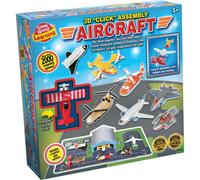 Small World Toys 3D Click Assembly Aircraft | Size: 1 Pack Small World Toys Multicolor 1 Pack