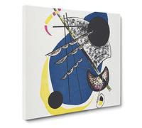 Small Worlds Ii by Wassily kandinsky Canvas Print | Gallery Wrapped 30mm Frame Wall Art | 14x14 inches | Ready to Hang | Classic Picture | Living Room Bedroom Lounge Office