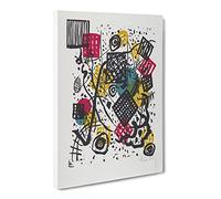 Small Worlds V By Wassily Kandinsky Canvas Print | Gallery Wrapped 30mm Frame Wall Art | 20x14 inches | Ready to Hang | Classic Picture | Living Room Bedroom Lounge Office
