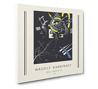 Small Worlds Vii By Wassily Kandinsky Canvas Print | Gallery Wrapped 30mm Frame Wall Art | 14x14 inches | Ready to Hang | Classic Picture | Living Room Bedroom Lounge Office
