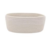 Small Woven Basket,Rope Woven Toy Basket | Nursery Boxes for Bookshelf Dresser Bedroom Closet Shelves Desktop Offices Kitchen Bathroom Nursery Corner Laundry Entryway Counter