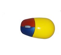 Small Yellow Infant Mini Optical Mouse - Colour Coded for Children Kids Child