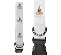 Small 'Yoga Balance Meditation' Dog Collar (PR00068089)