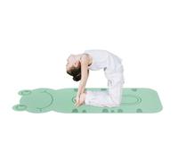 Small Yoga Mat | Workout Cartoon Animal Pattern Pad | Thick Exercise Mat | for Living Room Gym Home Bedroom Fitness Apartment Dormitory Studio Office