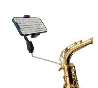 Smallan Phone Holder for Saxophone Lyre, Phone Holder for Saxophone Lyre Clip, Alto Saxophone Lyre Accessories, Attach Your Phone to Saxophone, Saxophone Clip, Reading Music from Electronically,
