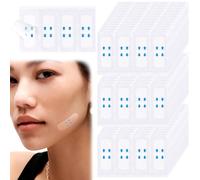 SmallCat 132PCS Face Lift Tape, Face Tape Lifting Invisible, Instant Sticker Face Tapes for Lifting Sagging Skin, Waterproof Skin Friendly Facelift Tape for Eye Neck Chin Wrinkles