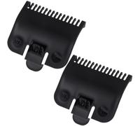 SmallCat 2 Pcs Black Guards for Clippers, Trimmer Guards Replacement, Clipper Guards Set Compatible with Wahx (1/16'')