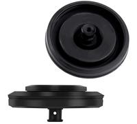 SmallCat 2 Pcs Toilet Fill Valve Seal, Rubber Toilet Valve Seal, Toilet Fill Valve Repair Kit, Fill Valve Replacement for Fluidmaster 200, 400 and 747 Models Toilet Fill Valve (Black)