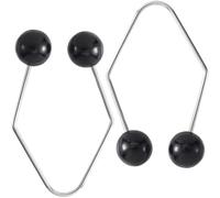 SmallCat 2PCS Dimple Maker for Cheeks, Black Dimple Trainer for Face, Facial Muscle Exerciser for Natural Dimples Developed, Face Lift for Sweet Smile, Christmas Halloween Presents for Women, Men