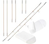 SmallCat 40PCS Face Lift Tape with 8PCS Lifting Strings, Face Tape Lifting Invisible, Instant Face Tapes for Lifting Sagging Skin, Waterproof Facelift Tape for Neck Chin Wrinkles