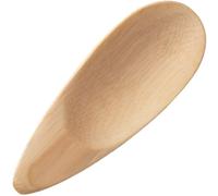 SmallCat Deodorant Applicators, Bamboo Cream Applicator, Multifunctional Makeup Spatula, Mini Spoon for Mud Cosmetic Clay, Deodorant Cream, Mask(Bamboo, 1.57x3.94inch)